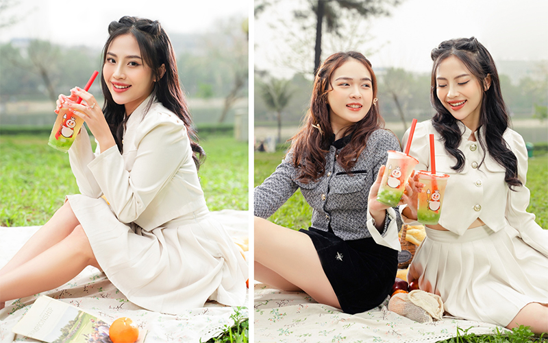 Trà ô long Kiwi với biệt danh “Vua vitamin C” là thức uống chiếm trọn cảm tình của các fan Mixue nhờ lớp kiwi chua ngọt nhiều thịt quả, thạch dừa giòn dai ngon miệng hòa quyện nhịp nhàng cùng trà ô long thơm mát đậm vị (Ảnh: Mixue).