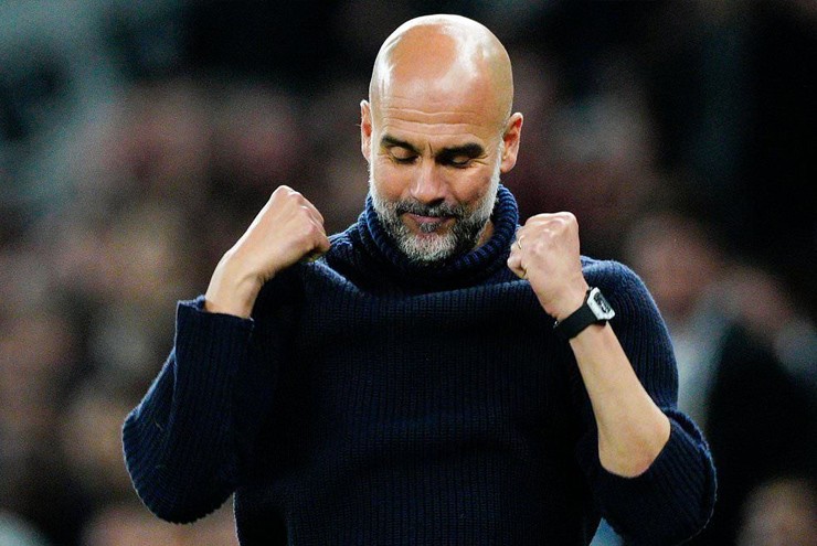 Sự hạnh phúc của HLV Pep Guardiola