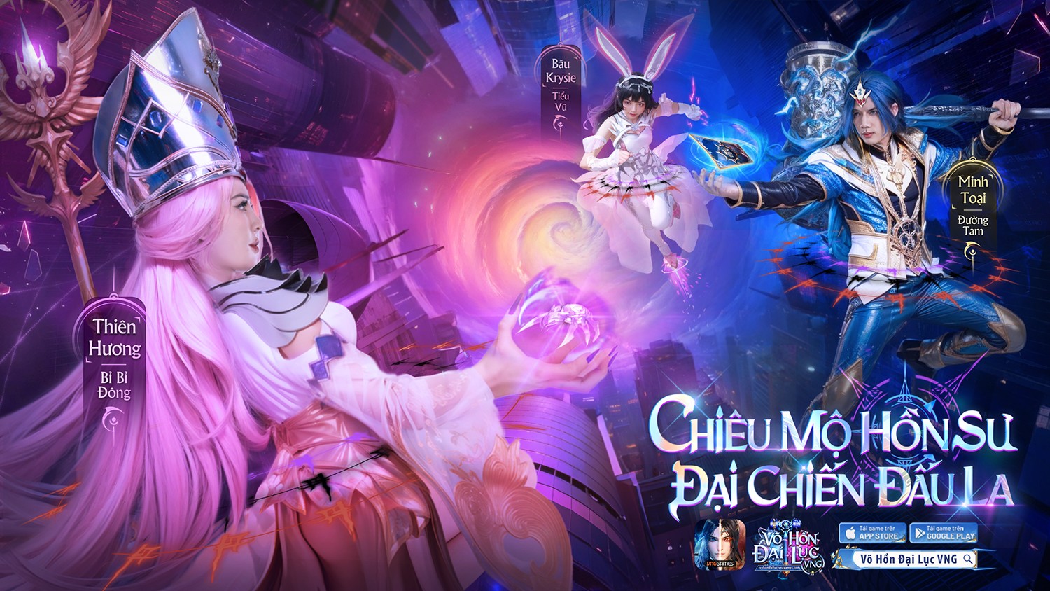 Bùng nổ visual cùng đại chiến giới siêu mẫu tại Võ Hồn Đại Lục VNG - 1
