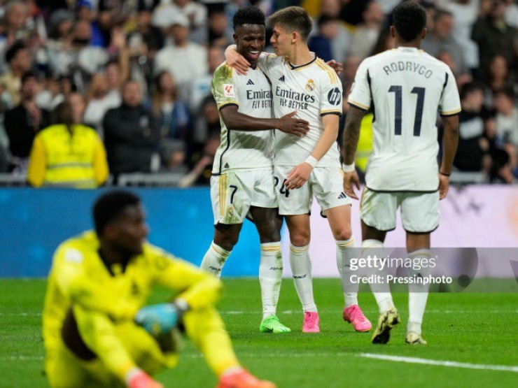 Video bóng đá Real Madrid - Alaves: “Đại tiệc“ 5 bàn, tiến sát mốc 99 điểm (La Liga)