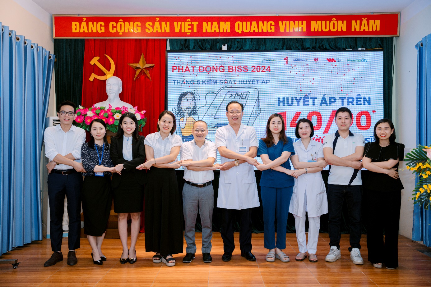 BVĐK phát động chiến dịch BISS 2024 – Tháng 5 đo huyết áp