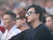 "Võ Tòng bản Việt" khoe cơ bắp vạm vỡ, nổi bật trên khán đài cổ vũ Mỹ Tâm