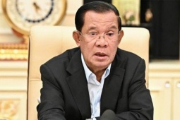 Thế giới - Ông Hun Sen: Tàu chiến Trung Quốc không thể đi qua kênh đào Funan Techo