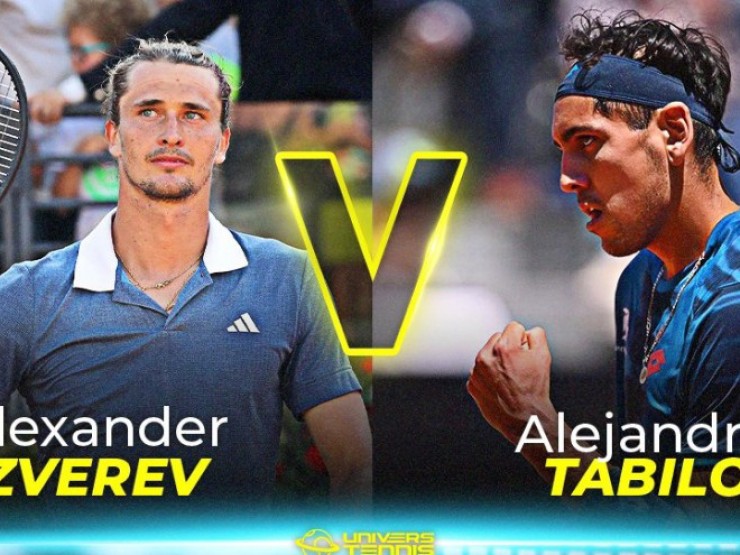 Nhận định tennis bán kết Rome Open: “Ngựa ô“ Tabilo thách thức Zverev