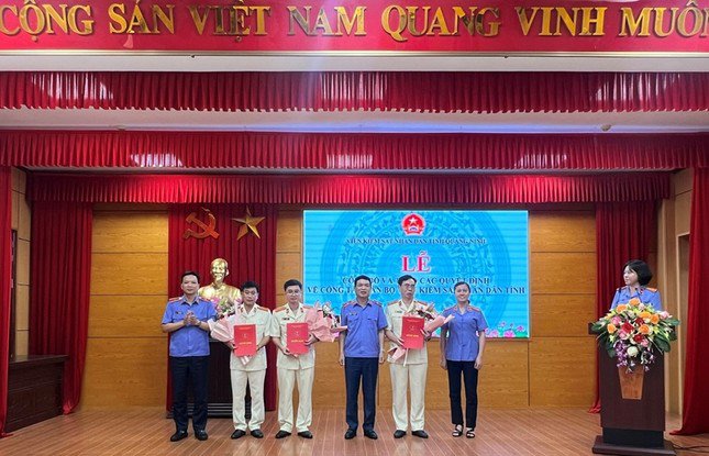 Nhân sự chủ chốt Viện Kiểm sát Quảng Ninh được bổ nhiệm và điều động