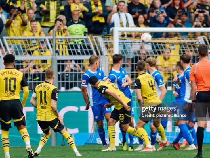 Video bóng đá Dortmund - Darmstadt: 4 bàn áp đảo, hạ màn rực rỡ (Bundesliga)