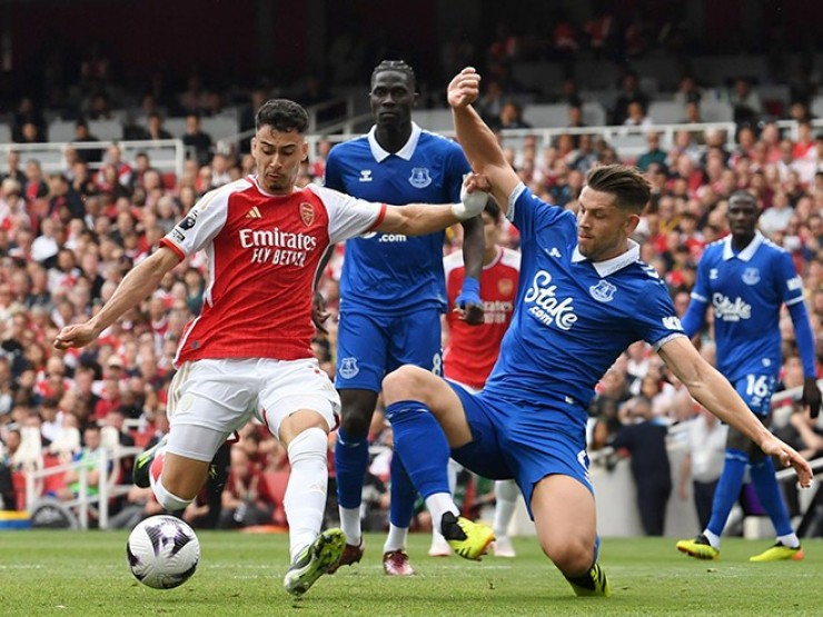Video bóng đá Arsenal - Everton: Kịch tính 3 phút 2 bàn, còn nước còn tát (Vòng 38 Ngoại hạng Anh)