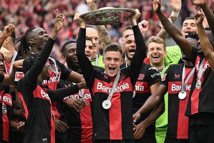 Bayer Leverkusen đã vô địch Đức và vẫn còn danh hiệu Cúp quốc gia &amp; Europa League phía trước