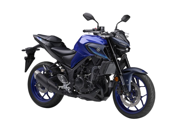 Ra mắt 2024 Yamaha MT-03 Dark Blast, hút dân tập chơi - 1