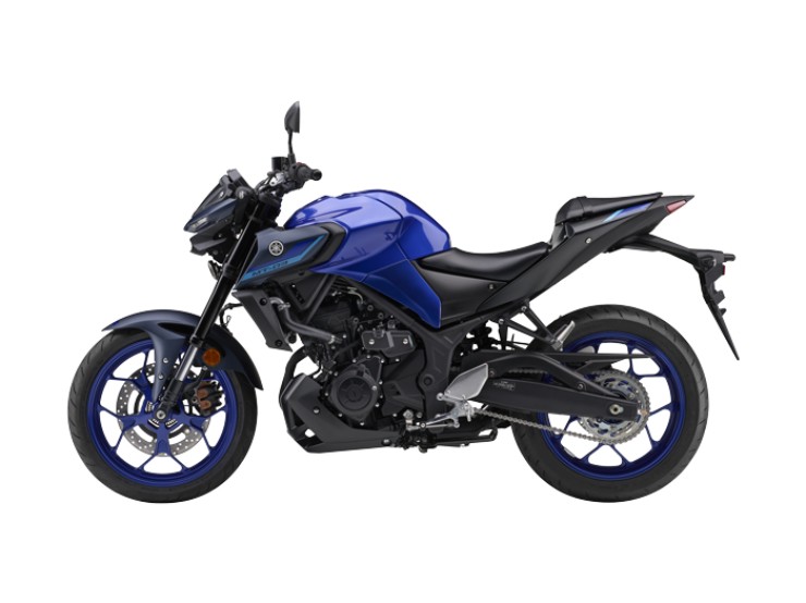 Ra mắt 2024 Yamaha MT-03 Dark Blast, hút dân tập chơi - 2