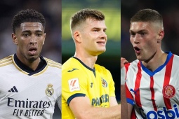 Khốc liệt đua phá lưới La Liga: Bellingham lép vế trước 2 "cánh chim lạ"