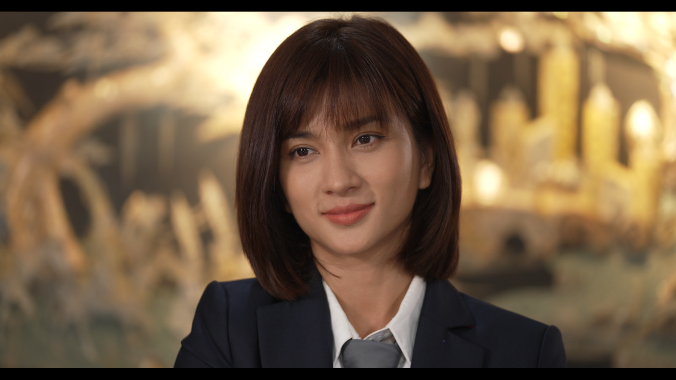 Nhân vật nữ luật sư Kim Kiều do NSƯT Kim Tuyến thể hiện