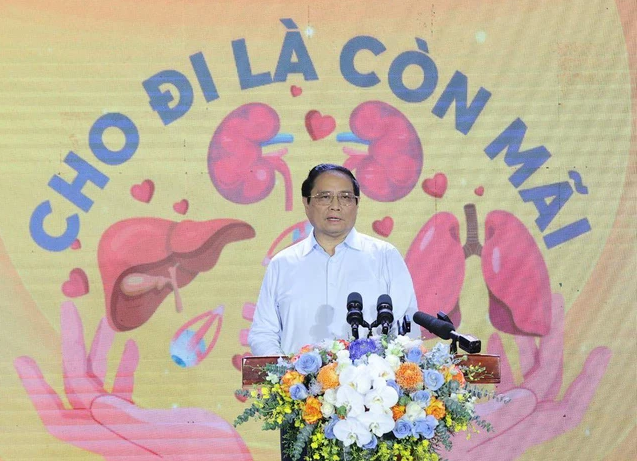 Thủ tướng Chính phủ Phạm Minh Chính: Đăng ký hiến tạng cứu người là tình yêu, nghĩa cử cao đẹp nhất