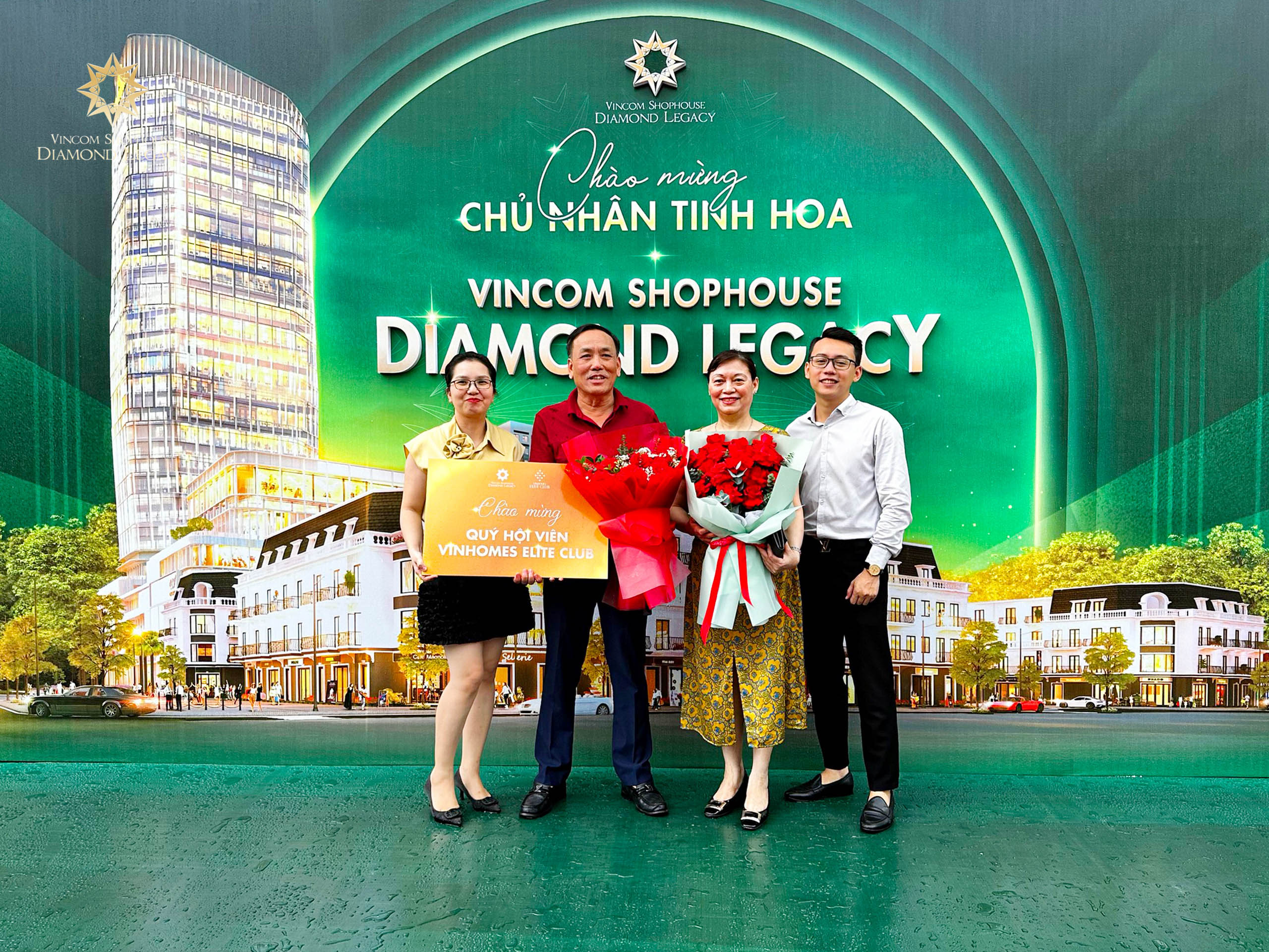 Những căn shophouse đầu tiên của Vincom Shophouse diamond Legacy đã được trao tay cho các chủ nhân vào ngày 11/5