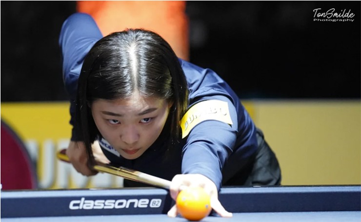 Nữ cơ thủ số 1 thế giới Kim Ha Eun bị loại vì thua cơ thủ Việt Nam
