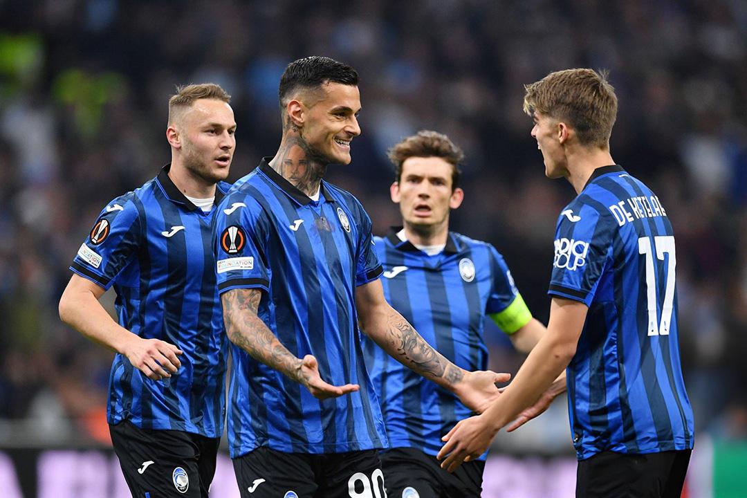 Gianluca Scamacca tự tin trước trận đấu (Ảnh: Valerio Pennicino - UEFA)