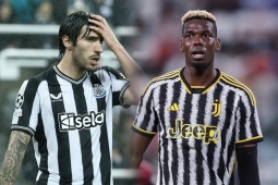 Tonali "án chồng án" vì mê cờ bạc, Pogba bị cấm 4 năm rúng động bóng đá 2023/24