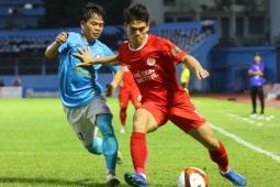 Bóng đá - Video bóng đá Khánh Hòa - Thể Công Viettel: Khuất Văn Khang ấn định (V-League)