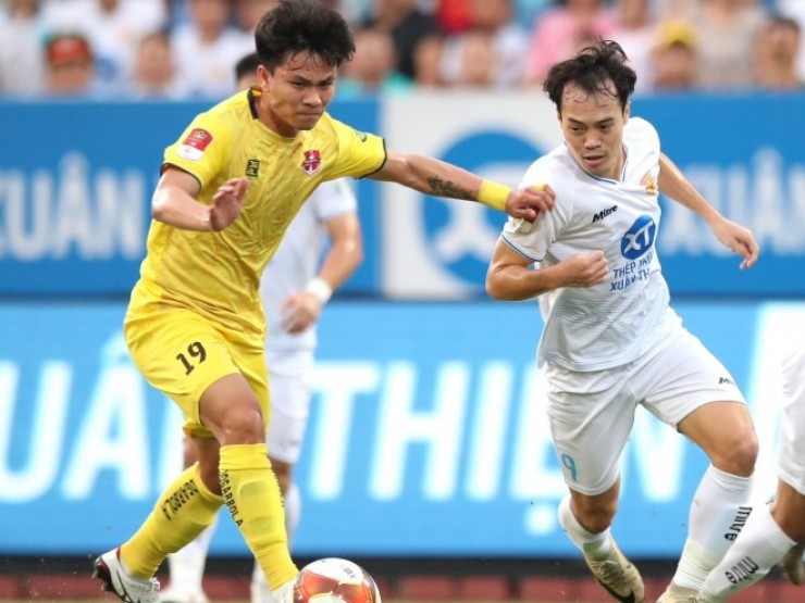 Video bóng đá Nam Định - Hải Phòng: Mở điểm cực sớm, ngỡ ngàng 3 bàn thua (V-League)