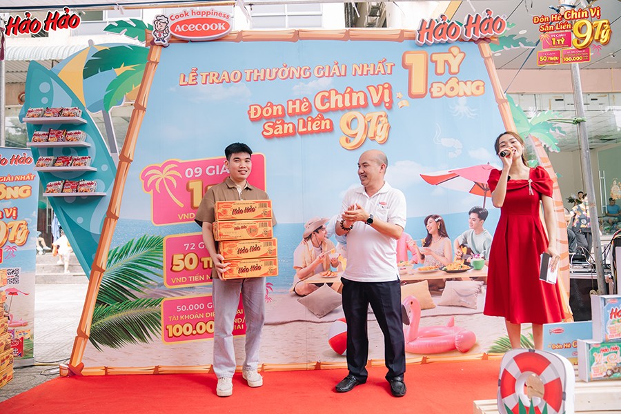 Giải thưởng hấp dẫn từ chương trình khuyến mãi Hảo Hảo chưa bao giờ làm người tiêu dùng thất vọng