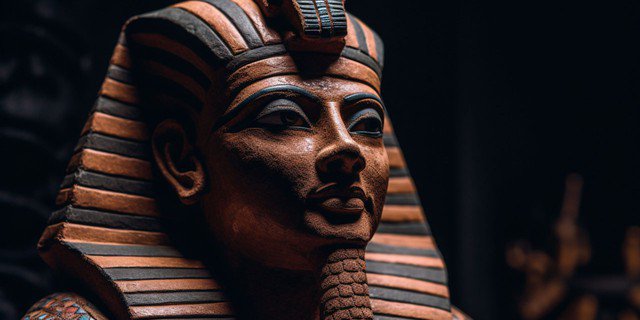 Một bức tượng Pharaoh Ramesses II - Ảnh: HISTORY SKILLS