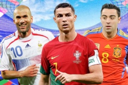 Bóng đá - 5 SAO xuất chúng nhất lịch sử EURO: Ronaldo số 1, đáng sợ bộ đôi Xavi - Iniesta