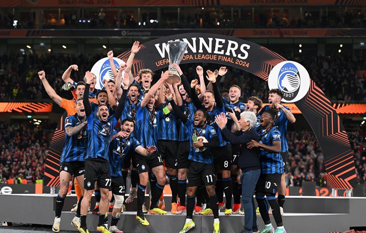 Atalanta giúp Serie A có cơ hội&nbsp;giành 6 suất tham dự Champions League mùa tới