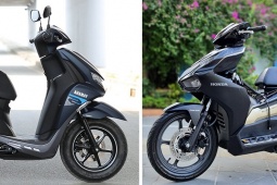 Xe máy - Xe đạp - Mua xe ga tầm trung chọn Honda Air Blade hay Yamaha Freego?