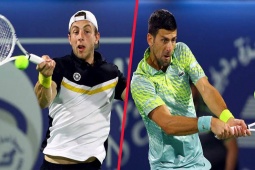 Thể thao - Video tennis Djokovic - Griekspoor: Cứu 4 break thần sầu, đặt vé bán kết (Geneva Open)