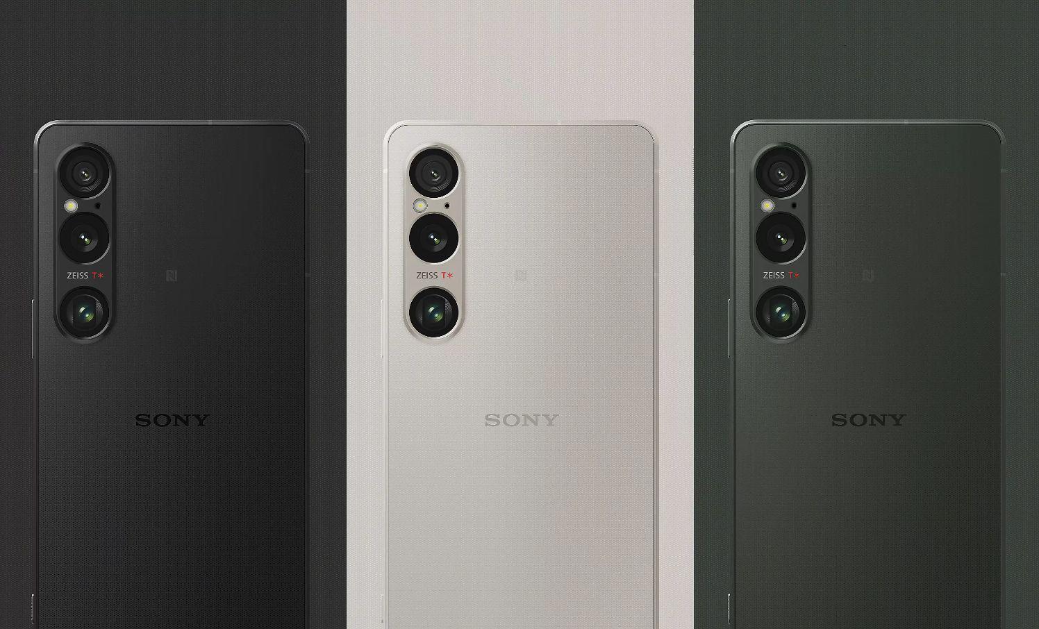 3 color versions of Sony Xperia 1 VI. 