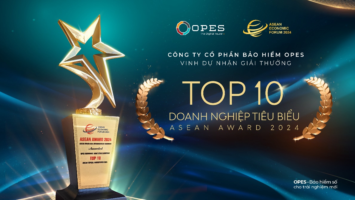 Giải thưởng quốc tế uy tín đánh dấu những thành tựu OPES đã đạt được dựa trên ứng dụng công nghệ, chuyển đổi số vào bảo hiểm tại Việt Nam