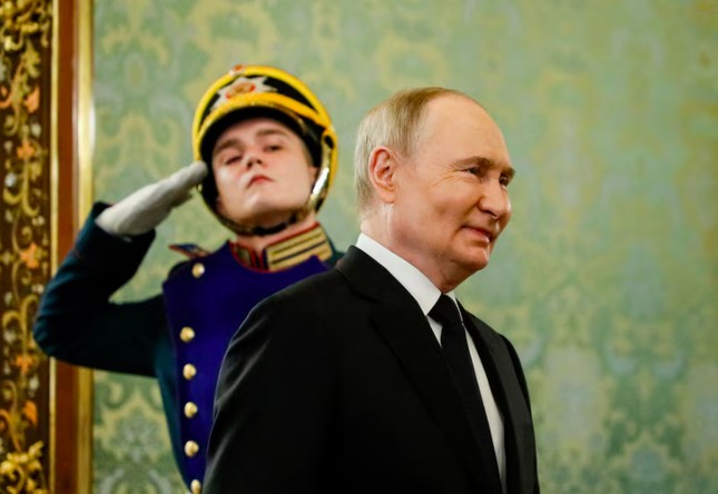 Tổng thống Nga Vladimir Putin. (Ảnh: Reuters)