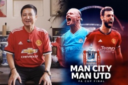 Bóng đá - &quot;Táo giao thông&quot; Chí Trung dự đoán tỷ số sốc MU đấu Man City chung kết FA Cup