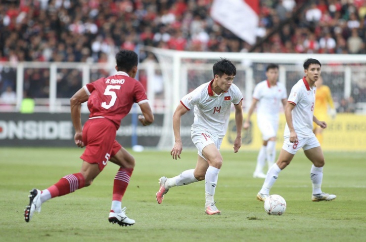 Lần thứ 4 trong năm, đội tuyển Indonesia tái ngộ các đồng nghiệp Việt Nam. Ảnh: ANH PHƯƠNG.