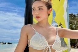Huyền Lizzie gợi ý phối trang phục với áo ôm đơn giản, tôn hình thể đẹp