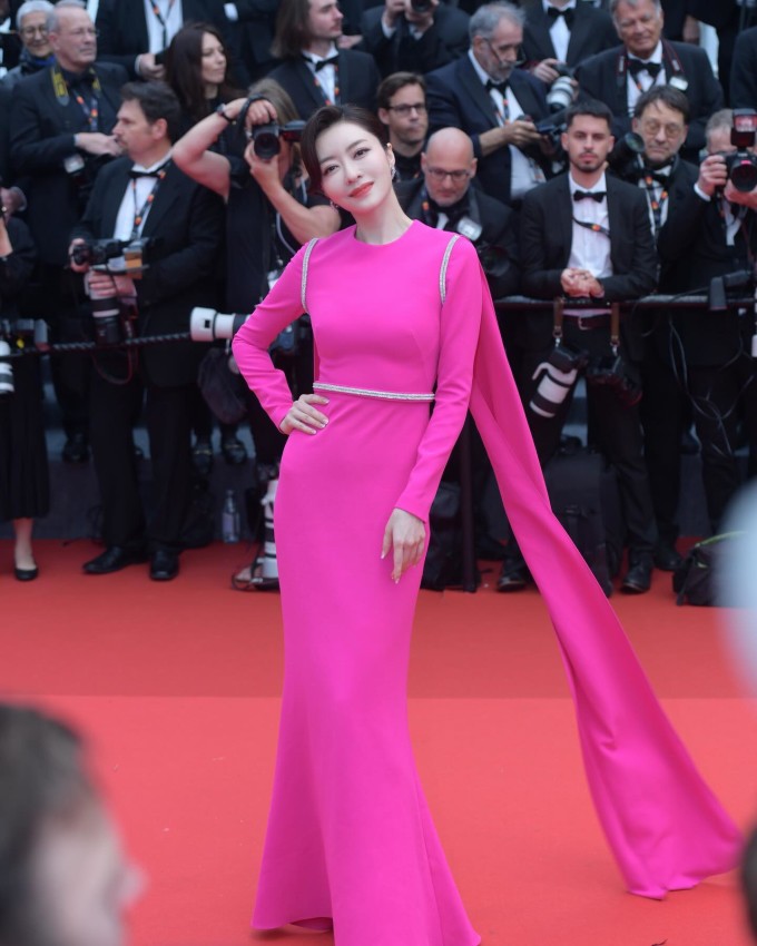 Diễn viên Hùng Đại Lâm tại Liên hoan phim Cannes 2024.