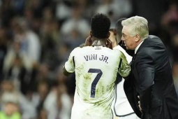 Chung kết Cúp C1: Vinicius thừa nhận kháng lệnh HLV Ancelotti, không lo về Mbappe