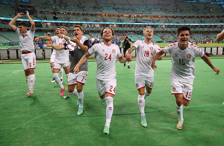 Đan Mạch vào tới bán kết EURO 2021 và chỉ thua ĐT Anh sau hiệp phụ