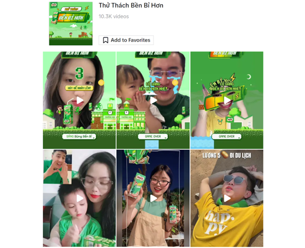 Thử thách Bền Bỉ Hơn thu hút hàng nghìn video trên TikTok.