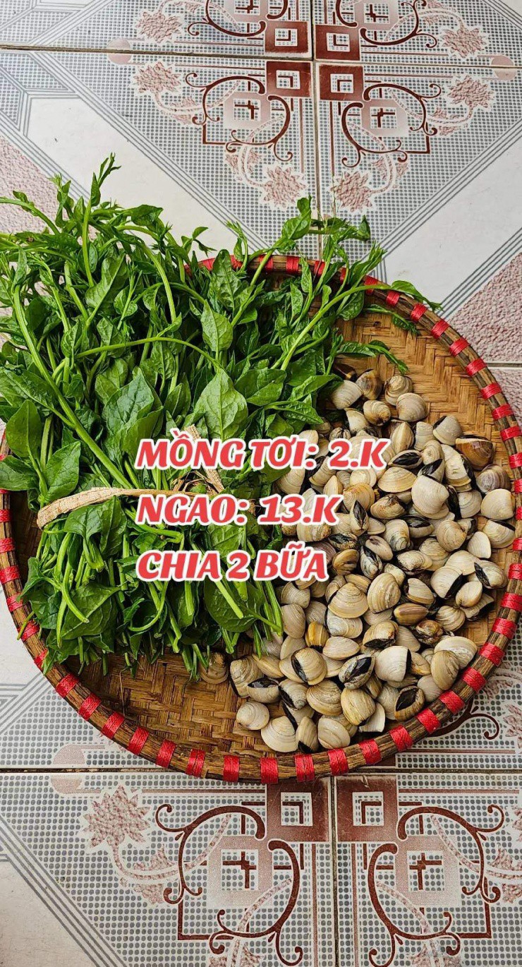 Đi chợ 1 tuần cho gia đình 4 người hết có 264 nghìn đồng, người mẹ trẻ ở Thái Bình gây chú ý với khả năng chi tiêu đỉnh cao - 3