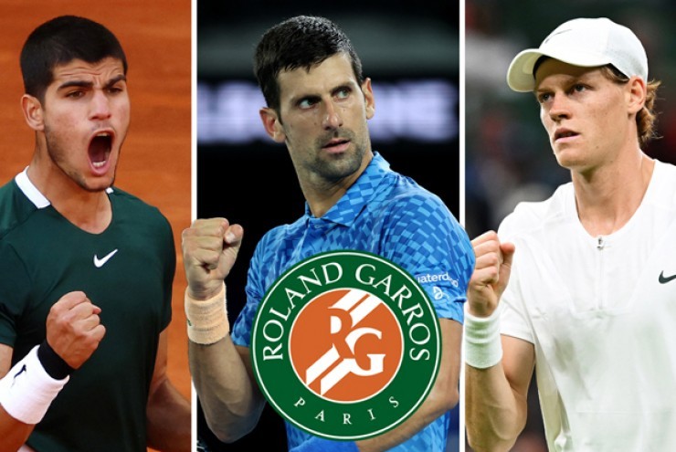 Lịch thi đấu tennis đơn nam giải Roland Garros 2024 mới nhất