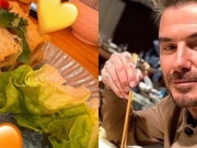 Đàn ông - David Beckham ăn phở, nem rán Hà Nội