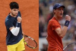 Thể thao - Alcaraz đánh như &quot;hết hơi&quot;, Sinner làm khán giả Roland Garros tiu nghỉu