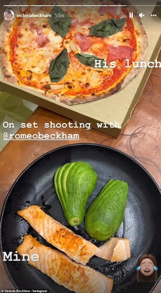 Victoria Beckham chỉ ăn thức ăn tốt cho cơ thể và chủ yếu là thực vật và cá. Ảnh: IG.
