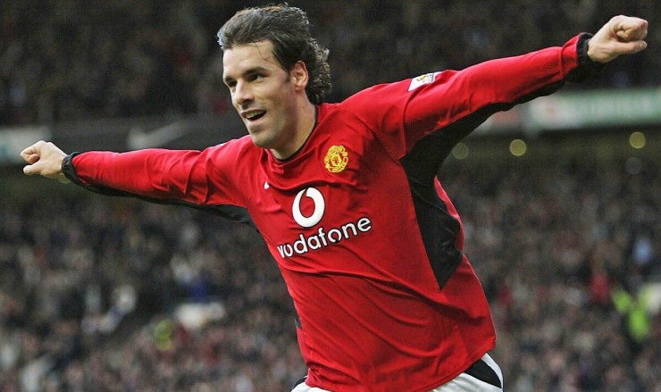 Van Nistelrooy thời còn tung hoành trong màu áo MU