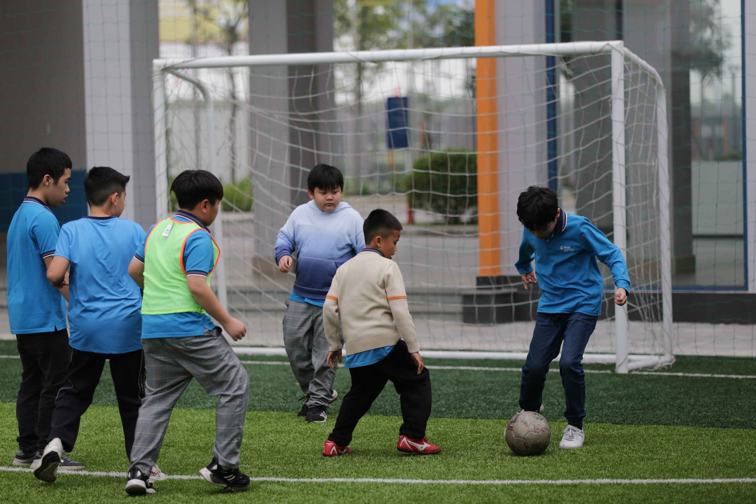 Học sinh được phát triển toàn diện về thể thao, nghệ thuật, kỹ năng sống,...