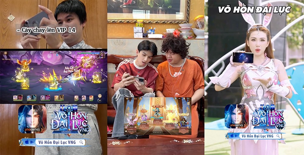 Võ Tòng Đánh Mèo, Phượng &amp; Bảo, Thanh Mèo hào hứng trải nghiệm Võ Hồn Đại Lục VNG