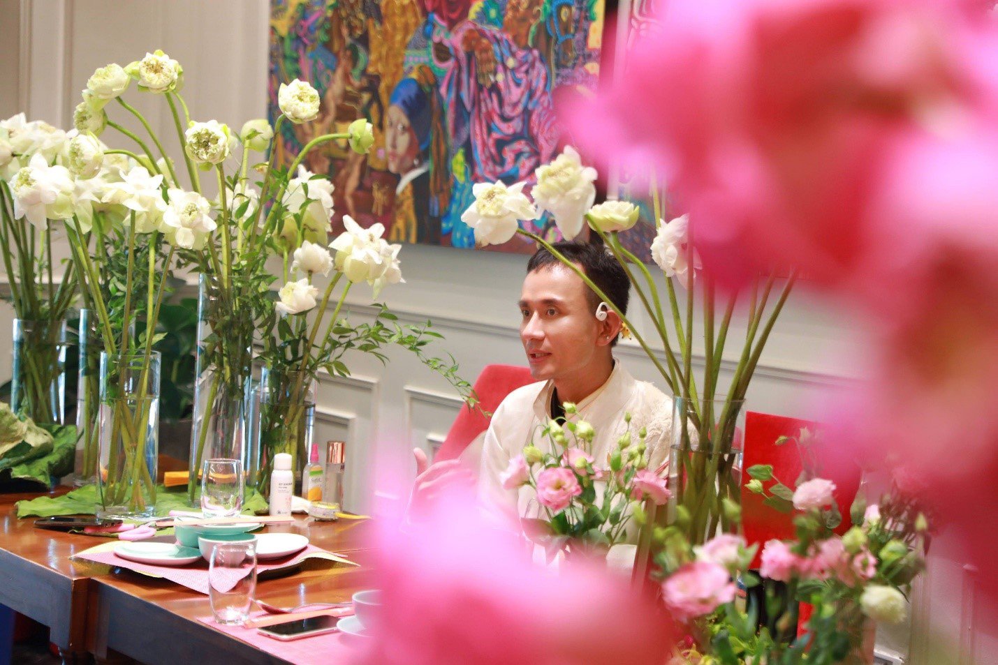 Nghệ nhân hoa Hoàng Khánh chia sẻ về dự án 25 năm hành trình với hoa