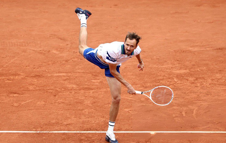 Medvedev không tốn nhiều sức để lọt vào vòng 3&nbsp;Roland Garros