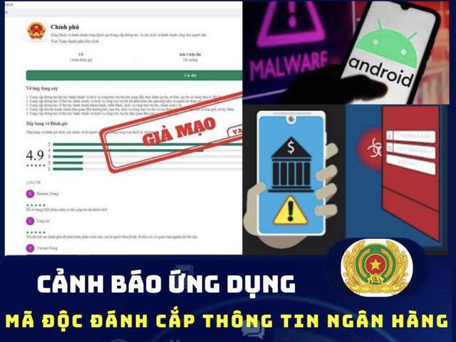 Công an TP HCM cảnh báo mã độc đánh cắp thông tin ngân hàng - 1